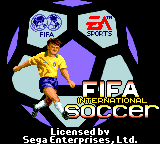 Заставка игры FIFA International Soccer